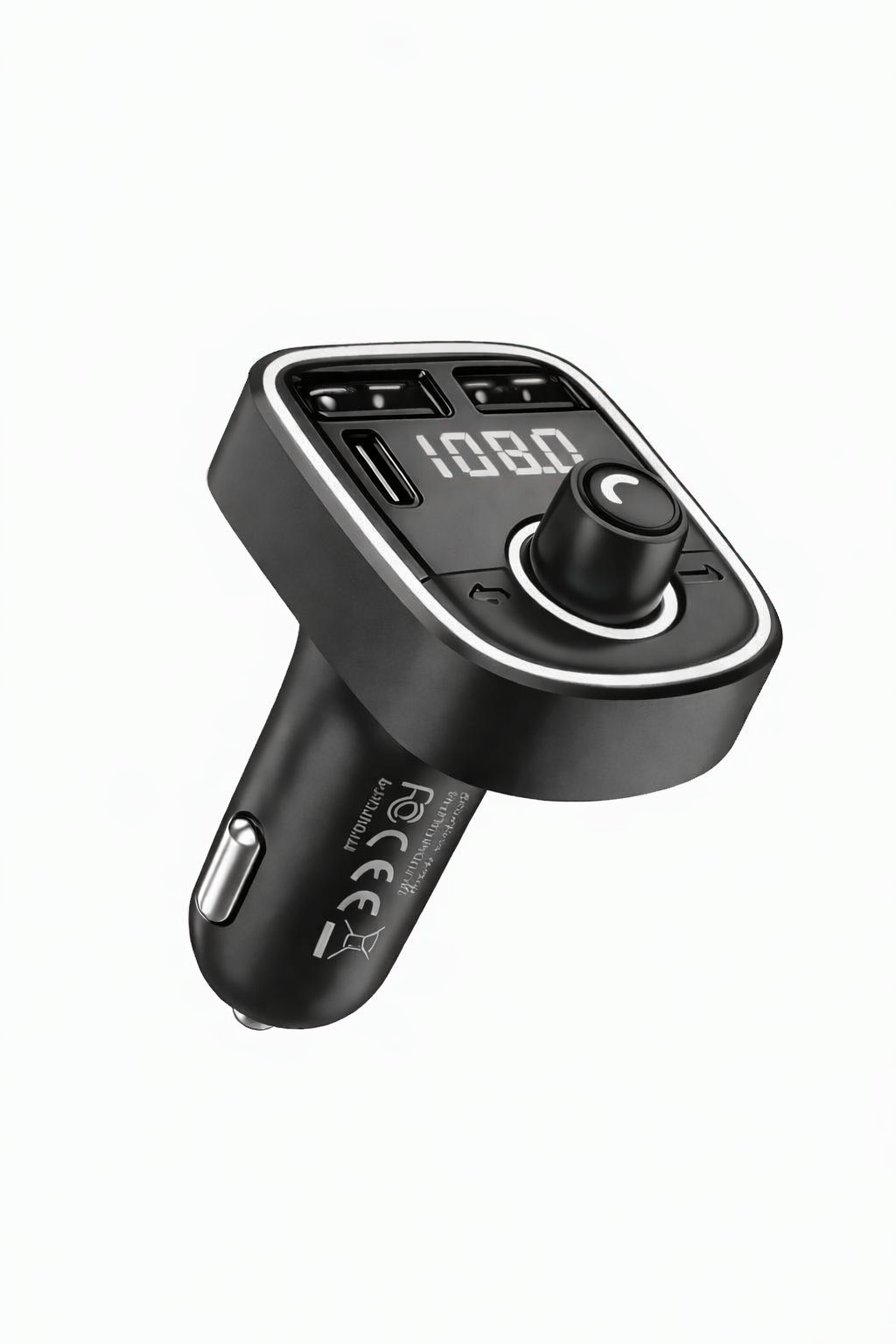 Trådlös Bluetooth FM-sändare & Snabbladdare för Bil